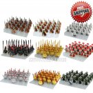 21Pcs Gladiatus Warriors Figure Medieval Knights Soldier bricks minifigure block