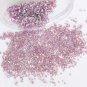 1440pcs Champagne AB Crystal Pixie 3D Nail art Zircon Mini Rhinestones manicure