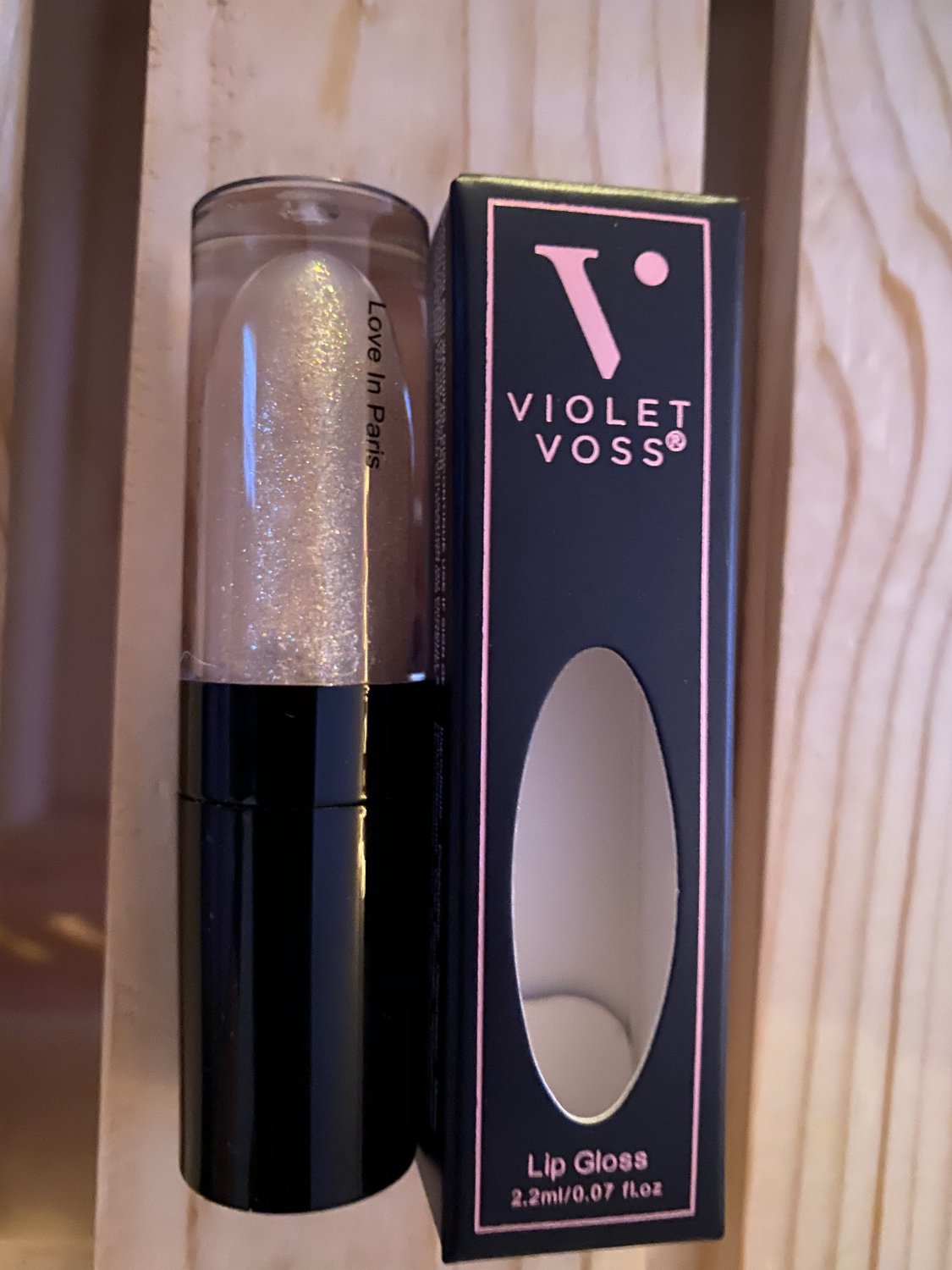 violet voss lip gloss in love in paris