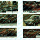JL Innovative Design #272 Auto Billboard Signs 1970's HO scale 6 signs Cars