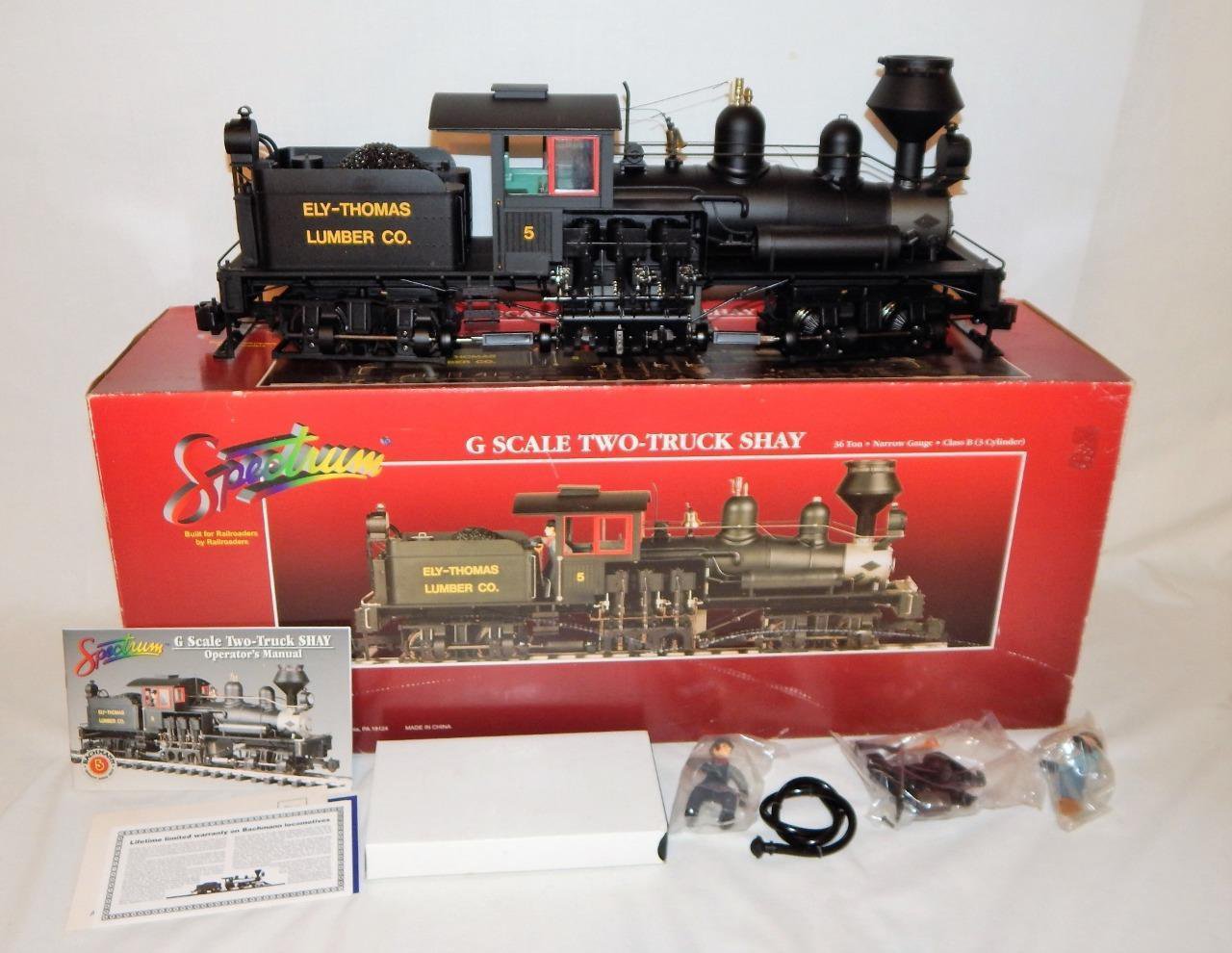 G Bachmann Spectrum 36 Ton Two Truck Shay Ely Thomas 5 Steam Engine