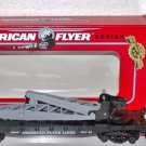 American Flyer Lines 6-49009 Flatcar with derrick swivels, operates up & down S