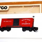 HO Scale Tyco 371A Western & Atlantic W&ARR 1860 woodside boxcar 19th Century