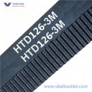 126-3M HTD Timing Belt 18mm