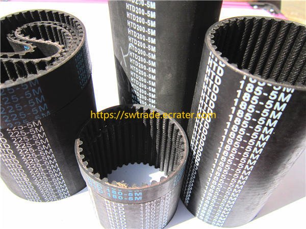 185-5M HTD Timing Belt 25mm Width