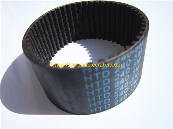 240-5M HTD Timing Belt  width 6mm
