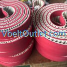 50AT10-7540 + 3 rubber coated PU seamless Timing Belt  for eddging machine