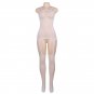 Sexy Women's exotic lingerie cut-out crotchless fishnets body stocking #H3011