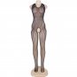 Halter-neck Women's sexy exotic lingerie cut-out crotchless fishnets body stocking #H3014