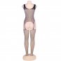 Women's sexy exotic lingerie cut-out crotchless fishnets body stocking #H3017
