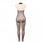 Halter-neck Women's sexy exotic lingerie cut-out crotchless fishnets body stocking #H3137