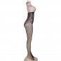 Halter-neck Sexy Women's exotic lingerie cut-out crotchless fishnets body stocking #H3160