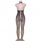 Halter-neck Sexy Women's exotic lingerie cut-out crotchless fishnets body stocking #H3160 Halter-neck Sexy Women's exotic lingerie cut-out crotchless fishnets body stocking #H3160