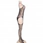 Sexy Women's exotic lingerie cut-out crotchless fishnets body stocking #H3163