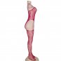 Sexy Women's exotic lingerie cut-out crotchless fishnets body stocking #H3163