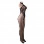 Women's sexy exotic lingerie cut-out crotchless fishnets body stocking #H3251