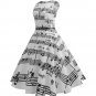 Women's summer sleeveless printed midi dress #JY11666