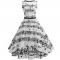 Women's summer sleeveless printed midi dress #JY11666