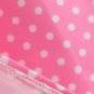 Women's summer halter-neck polka dots printed midi dress Pink #JY12524