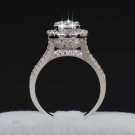 Hot sale Fashion Luxury Women Engagement Jewelry 925 sterling Silver 5A ZC Cryst