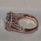 Luxury 192 pcs Tiny AAA CZ Women Fashion Jewelry Princess 925 Silver  Simulated