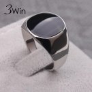 3Win Fashion Ring Men jewelry Classical Rings Aneis De Ouro Silver Color Vogue B
