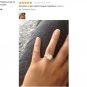 AndyChen Silver Color Wedding Ring for Women AAA Zircon Jewelry Bague Bijoux Fem