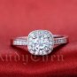 AndyChen Silver Color Wedding Ring for Women AAA Zircon Jewelry Bague Bijoux Fem