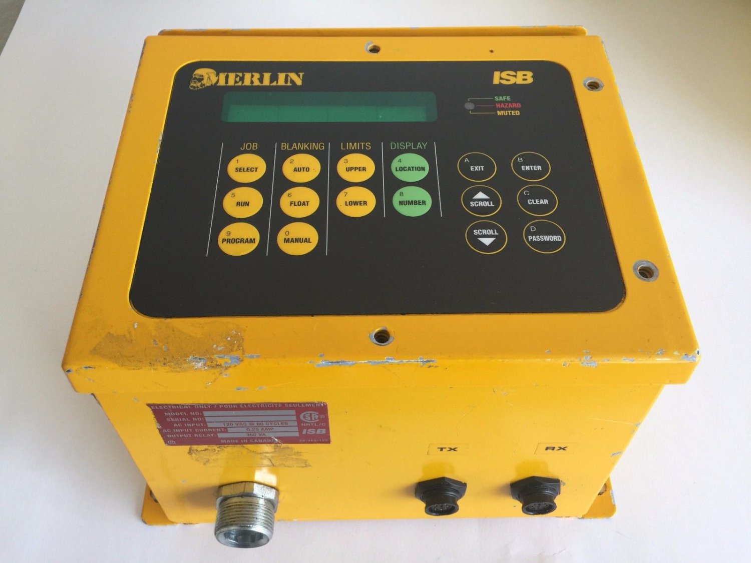 Merlin M2000 Series Light Curtain Controller, Model M2136-CT