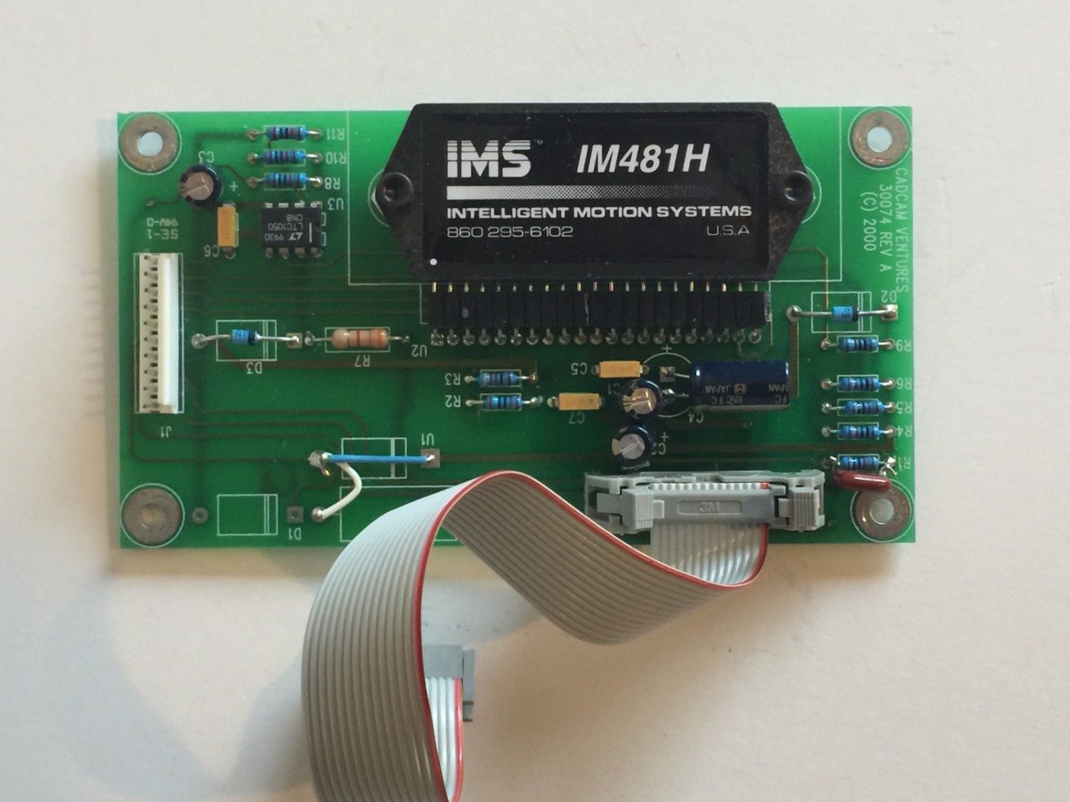 CADCAM Ventures 30074 Stepper Controller, w/ IM481 Microstepping Drivers