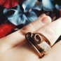 Labradorite Adjustable Copper Shimmering Crystal Ring