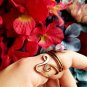 Fluorite Copper Adjustable Boho Ring
