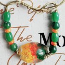 Preserved Flowers Jade Bracelet