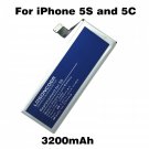 3200mAh Battery For Iphone 5S Iphone 5C Iphone5S 5GS Global Freeshipping