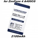 2100mAh Battery Replacemnt For Asus ZenFone 4 ZenFone4 A400CG battery Batteries