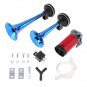 12V 178dB Super Loud Dual Tone Auto Car Air Horn Set Heavy Duty Trumpet Compress