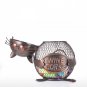 Cat Kitten Wine Cork Container Animal Ornament Iron Box Art Practical Crafts