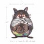 Cat Kitten Wine Cork Container Animal Ornament Iron Box Art Practical Crafts