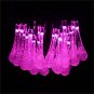 Premium Quality 6m 30 LED Solar Christmas Lights 8 Modes Waterproof Water Drop