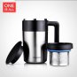 450ML Thermos Cup Teacup Coffee Mug With Tea Infuser Thermo Mug With Handle
