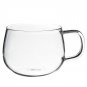 320ML Clear Heat Resistant Teapot Tea Cup Coffee Cup With Tea Infuser Filter Lid