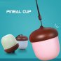 Creative Cute Cup Plastic Sealed Tea Mug With Tea Infuser Rope Milk Water Mug