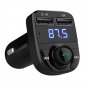 Bluetooth Car Kit FM Transmitter Handsfree Calling 5V 4.1A Dual USB Car Charger
