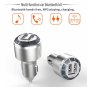 Bluetooth FM Transmitter HandsFree LCD Display USB Quick Charger 5V 3.1A USB