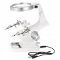 Welding LED Magnifier 3X/4.5X magnifying glass Alligator Clip Holder Clamp