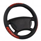 Steering Wheel Covers Hubs With Rubber Ring Reflect Light Car Accessories Red
