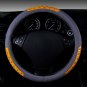 Steering Wheel Covers Hubs With Rubber Ring Reflect Light Car Accessories Red