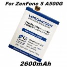 2600mAh Battery For ASUS ZenFone 5 A500G Battery Z5 A500 A500CG A501CG A500KL