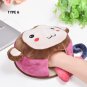 Winter Warm Mouse Pad USB Port with Wristguard Thick Cartoon Hand Warmer Heated