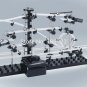 New Space Raill Roller Coaster Toys SpaceRail Level 2 DIY Spacewarp Erector Set